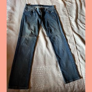 Levi’s too super low 524 Jeans, size 13 misses